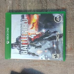 Xbox one battlefield 4 video game